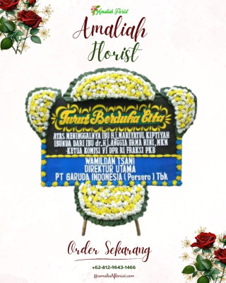 Papan Bunga Duka di Loktabat Utara