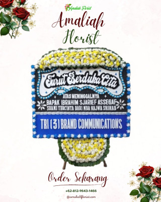 Papan Bunga Duka di Loktabat Utara