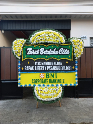 Papan Bunga Duka di Loktabat Utara